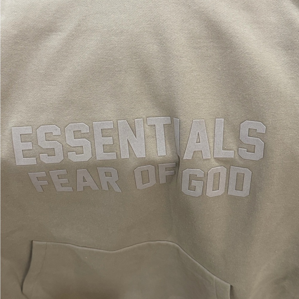 Essentials Beige Hoodie